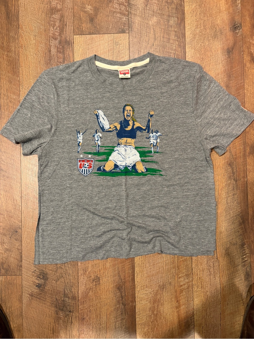 Homage Brand Brandi Chastain 1999 USWNT Cropped Graphic Tee | Size Medium